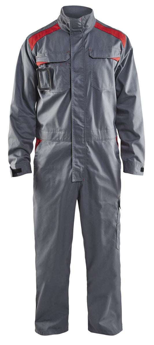 Blaklader Industrie overalls 60541800 grijs-rood(9456)