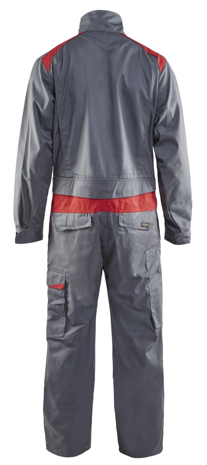 Blaklader Industrie overalls 60541800 grijs-rood(9456)