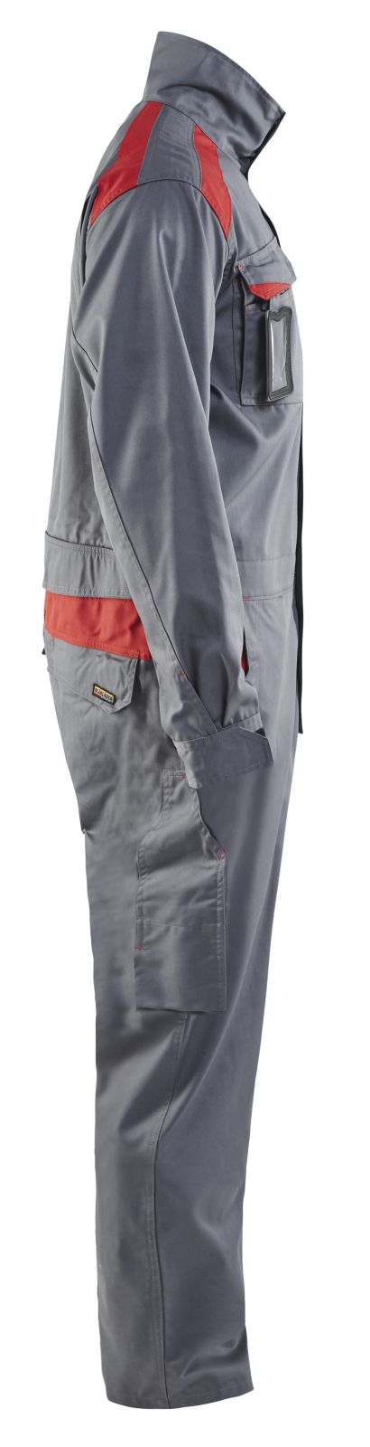 Blaklader Industrie overalls 60541800 grijs-rood(9456)