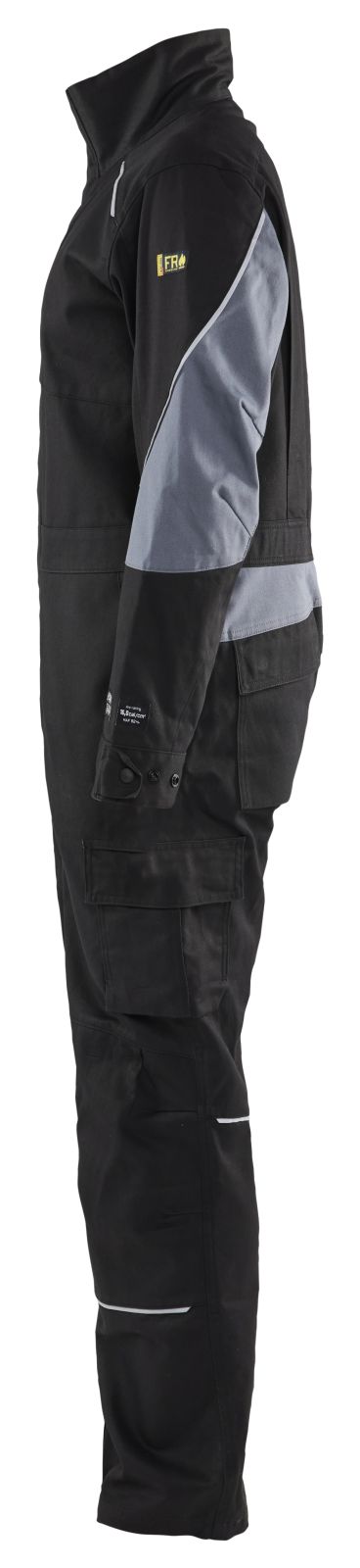 Blaklader Overalls 60611516 Vlamvertragend zwart-grijs(9994)