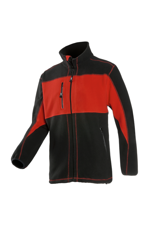 Sioen Jassen Durango  rood-zwart