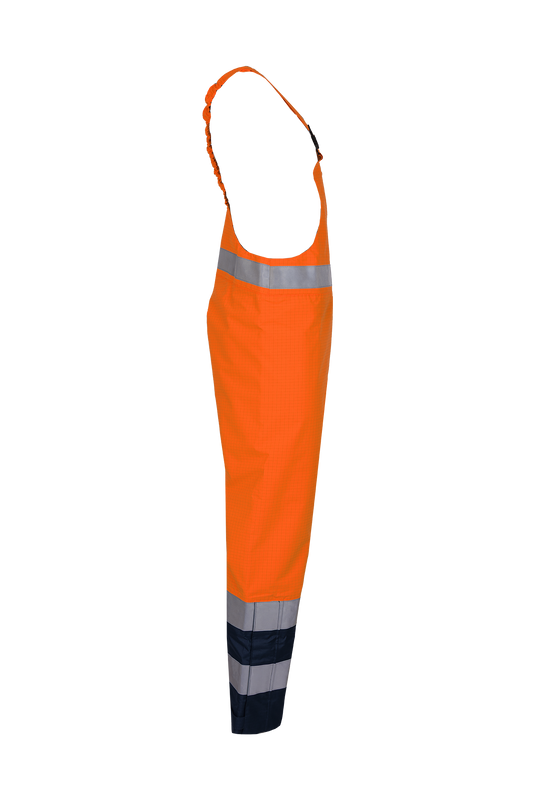 Sioen am. overalls Brisbane multinorm fluo oranje-marineblauw