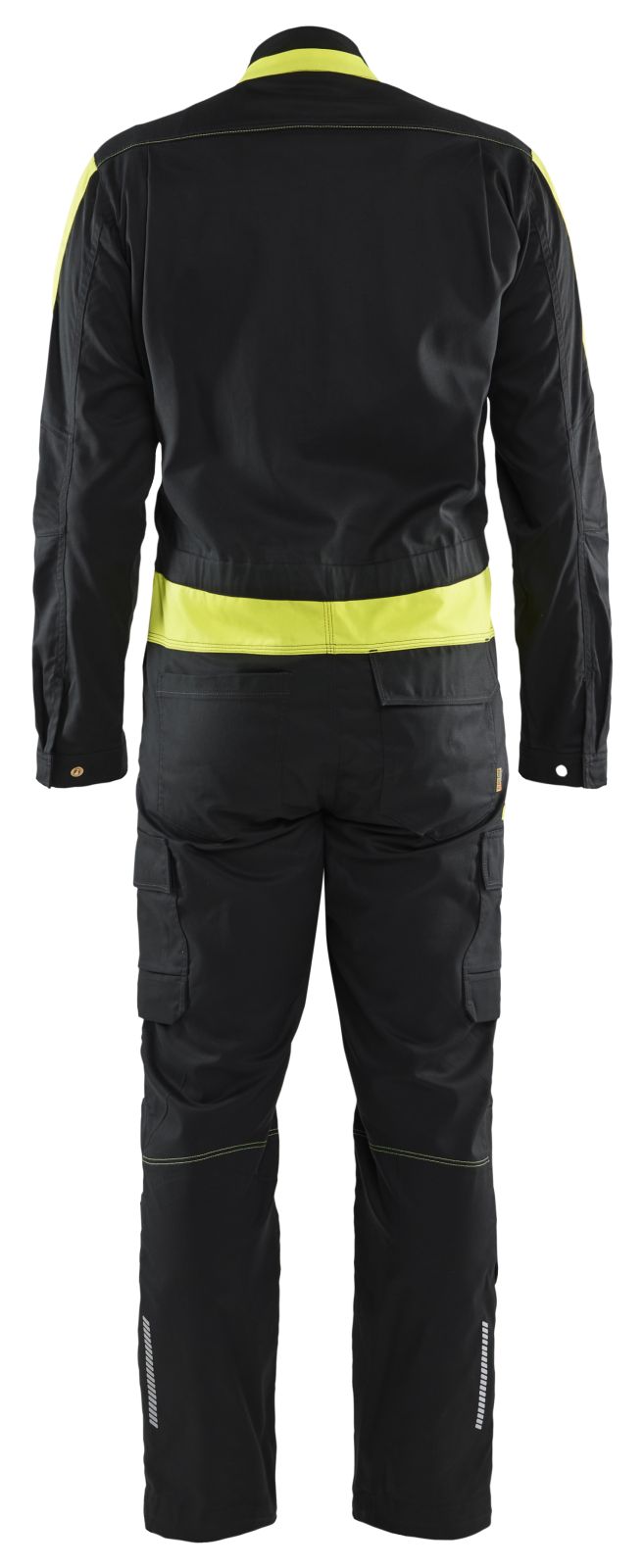 Blaklader overalls 61441832 zwart-fluo geel(9933)