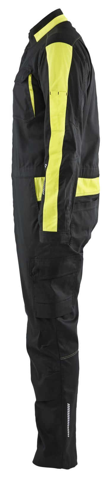 Blaklader overalls 61441832 zwart-fluo geel(9933)