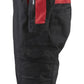 Blaklader Overalls 61441832 zwart-rood(9956)