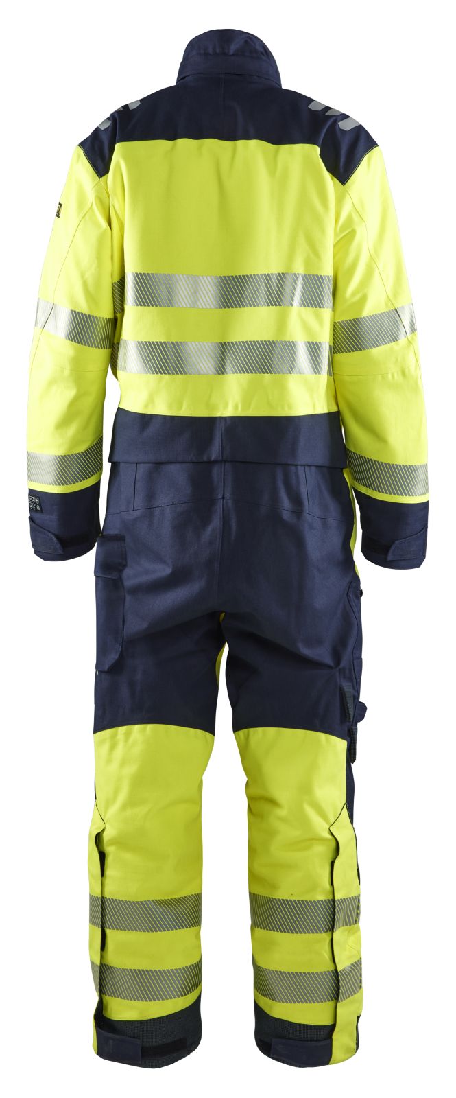 Blaklader Multinorm overalls 63171534 winter fluo geel-marineblauw(3389)