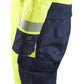 Blaklader Multinorm overalls 63171534 winter fluo geel-marineblauw(3389)