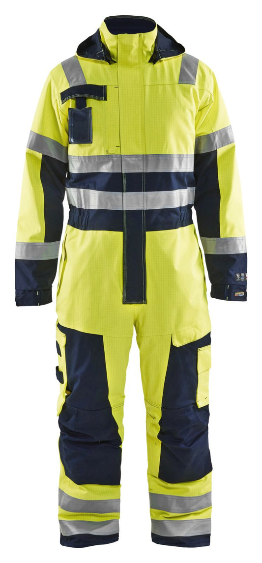 Blaklader Overalls 63681530 Multinorm geel-marineblauw(3389)