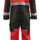 Blaklader Overalls 63731804 HiVis fluo rood-zwart(5599)