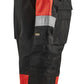 Blaklader Overalls 63731804 HiVis fluo rood-zwart(5599)