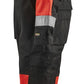 Blaklader Overalls 63731804 HiVis fluo rood-zwart(5599)