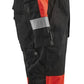 Blaklader Overalls 63731804 HiVis fluo rood-zwart(5599)