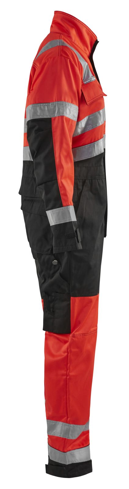 Blaklader Overalls 63731804 HiVis fluo rood-zwart(5599)
