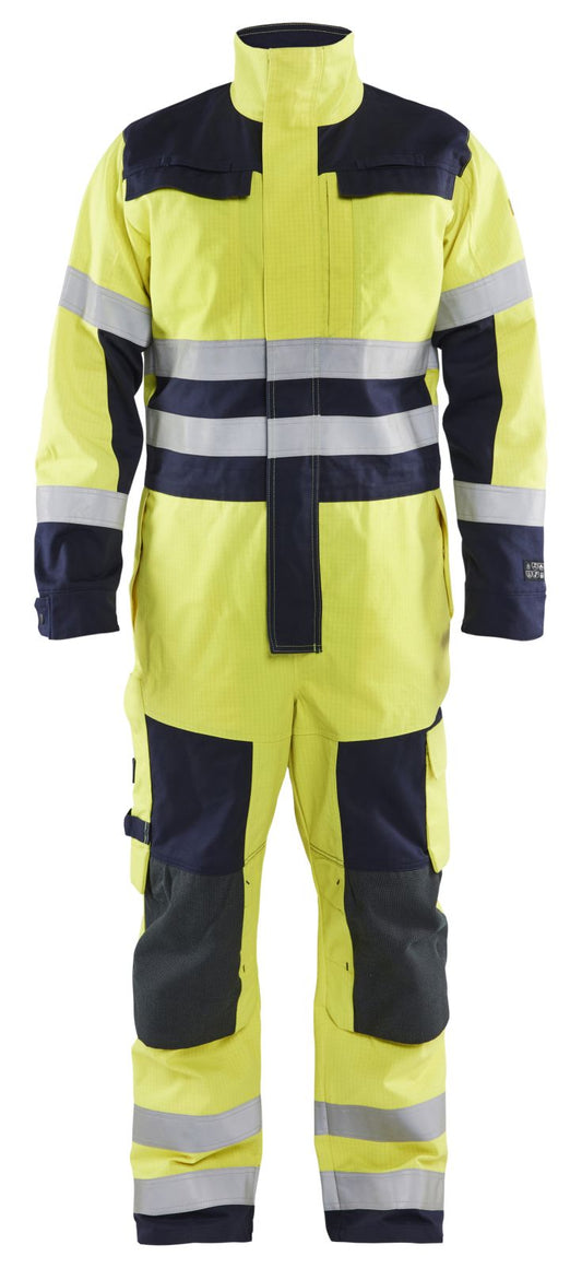 Blaklader Overalls 63781514 Multinorm geel-marineblauw(3389)