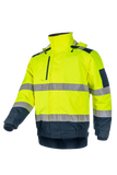 Sioen Jassen Croston HiVis fluo geel-marineblauw