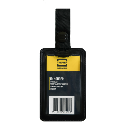 Tricorp ID-houder 652009 zwart(black)