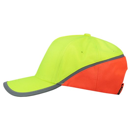 Tricorp Safety Caps 653001- CAP-VR HiVis fluo oranje-fluo geel(orangeyellow)