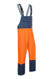 Sioen am. overalls Stein all weather fluo oranje-marineblauw