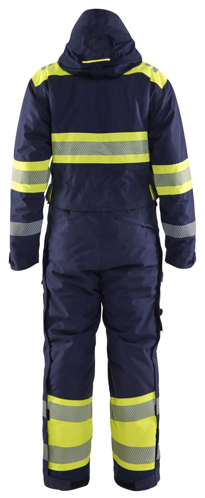 Blaklader High Vis overalls 67201977 winter HiVis waterdicht marineblauw-fluo geel(8933)
