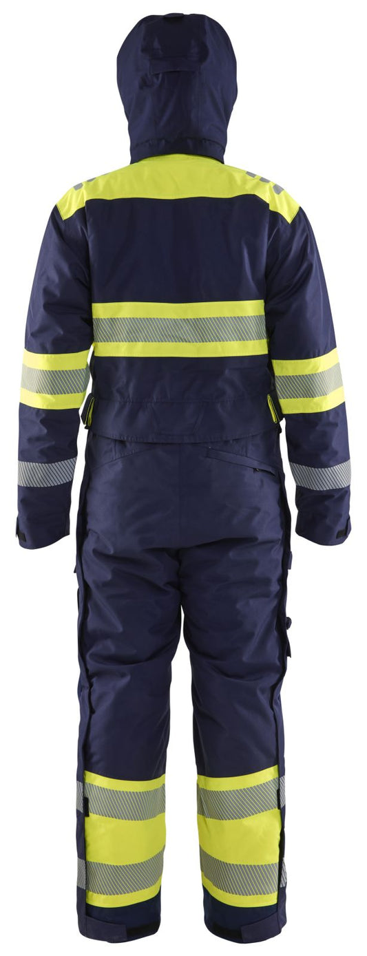 Blaklader High Vis overalls 67201977 winter HiVis waterdicht marineblauw-fluo geel(8933)