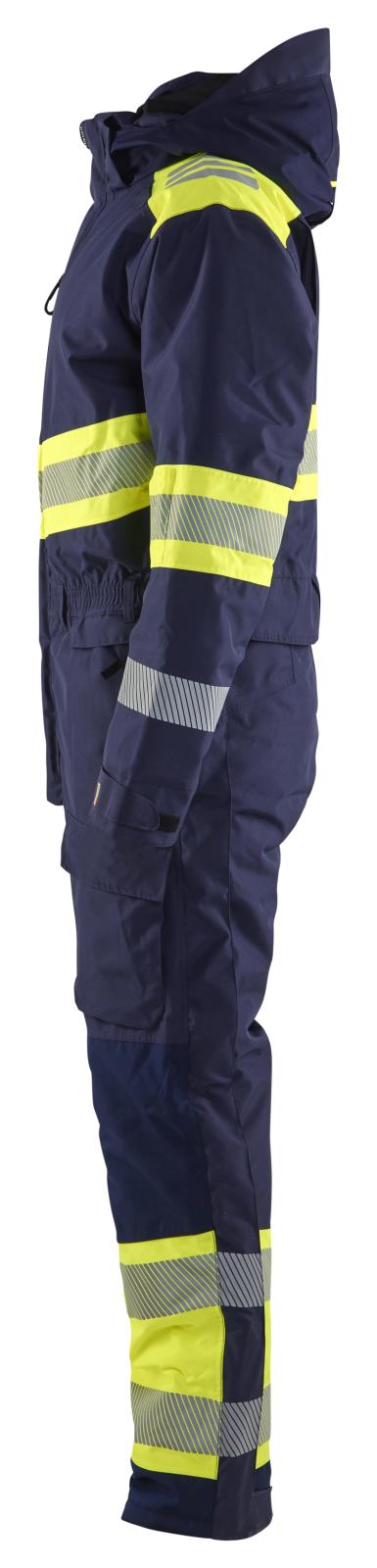 Blaklader High Vis overalls 67201977 winter HiVis waterdicht marineblauw-fluo geel(8933)