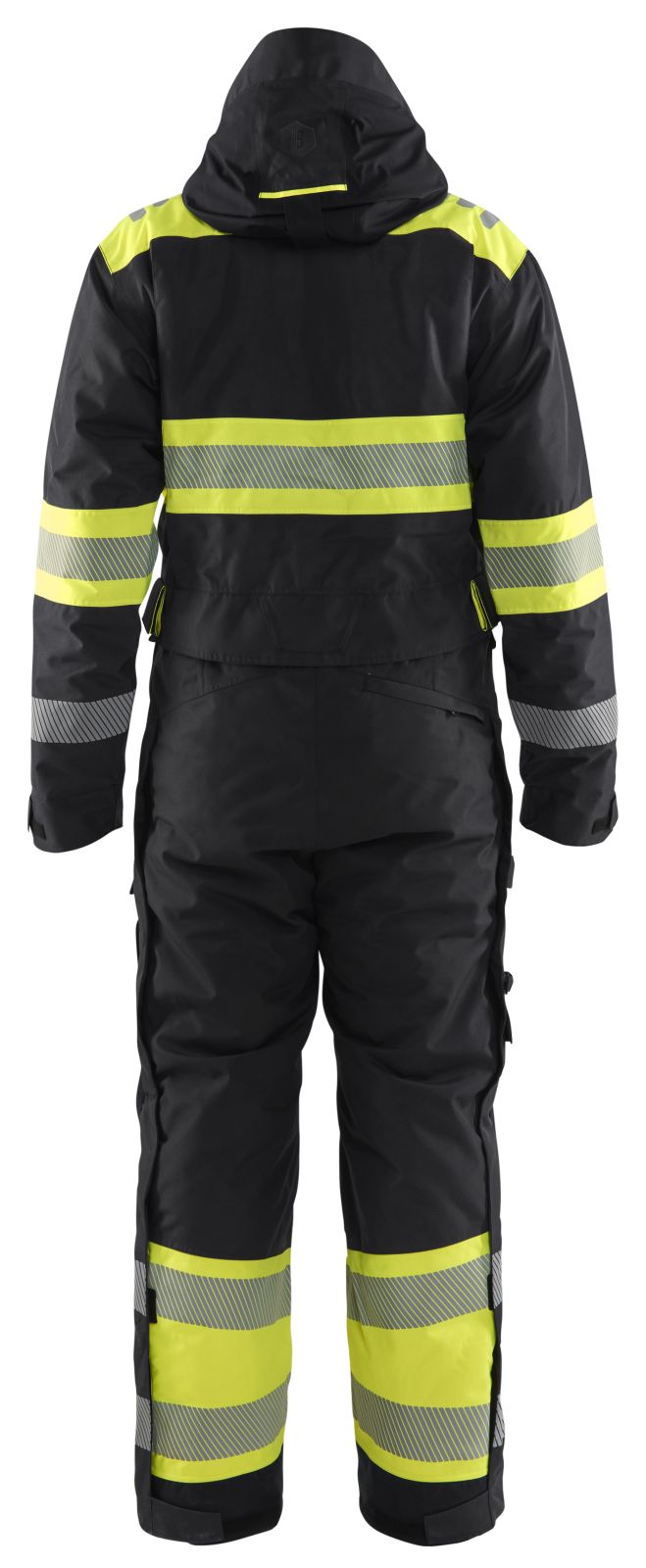 Blaklader High Vis overalls 67201977 winter HiVis waterdicht zwart-fluo geel(9933)