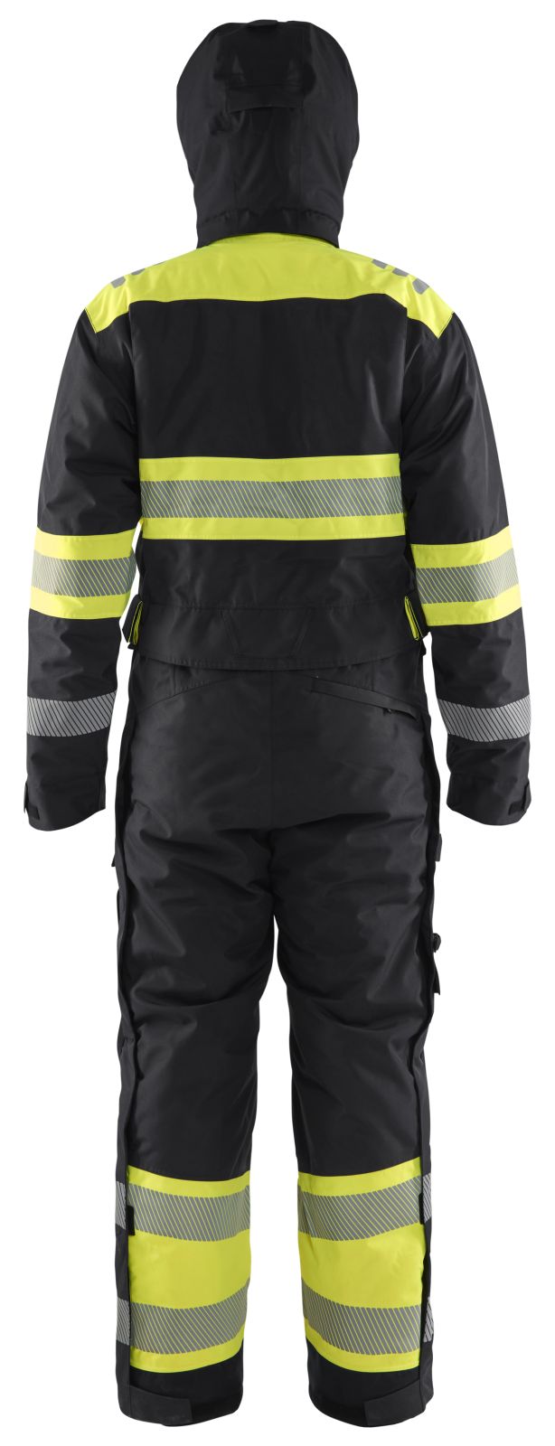 Blaklader High Vis overalls 67201977 winter HiVis waterdicht zwart-fluo geel(9933)
