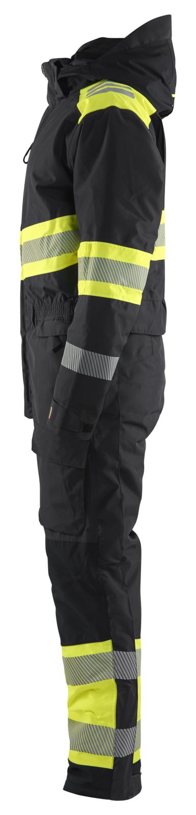 Blaklader High Vis overalls 67201977 winter HiVis waterdicht zwart-fluo geel(9933)