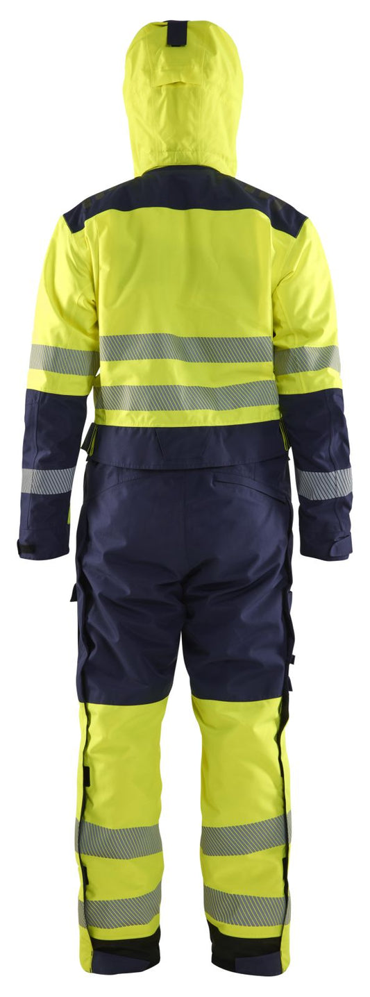 Blaklader High Vis overalls 67251977 winter HiVis waterdicht fluo geel-marineblauw(3389)
