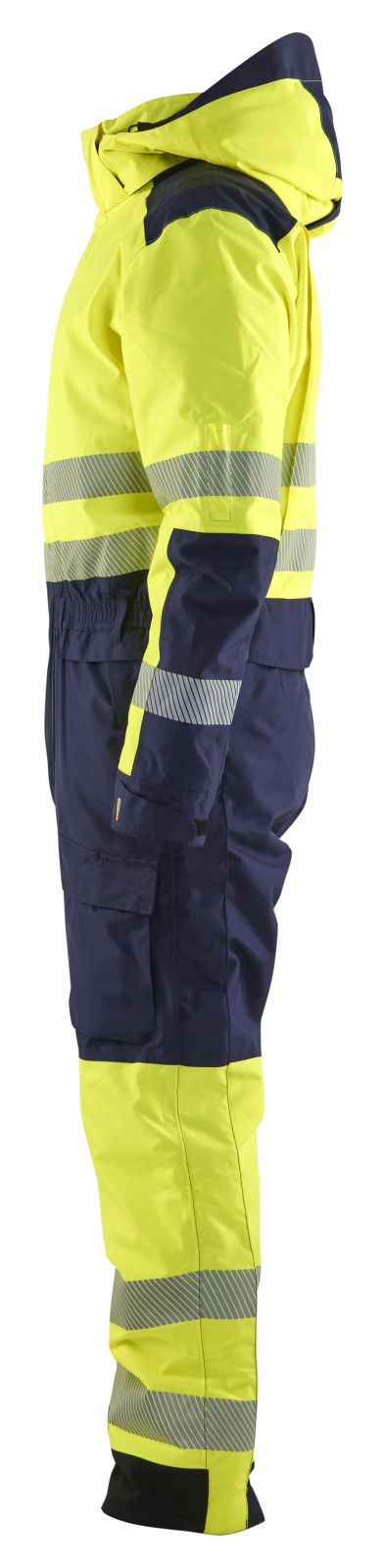 Blaklader High Vis overalls 67251977 winter HiVis waterdicht fluo geel-marineblauw(3389)