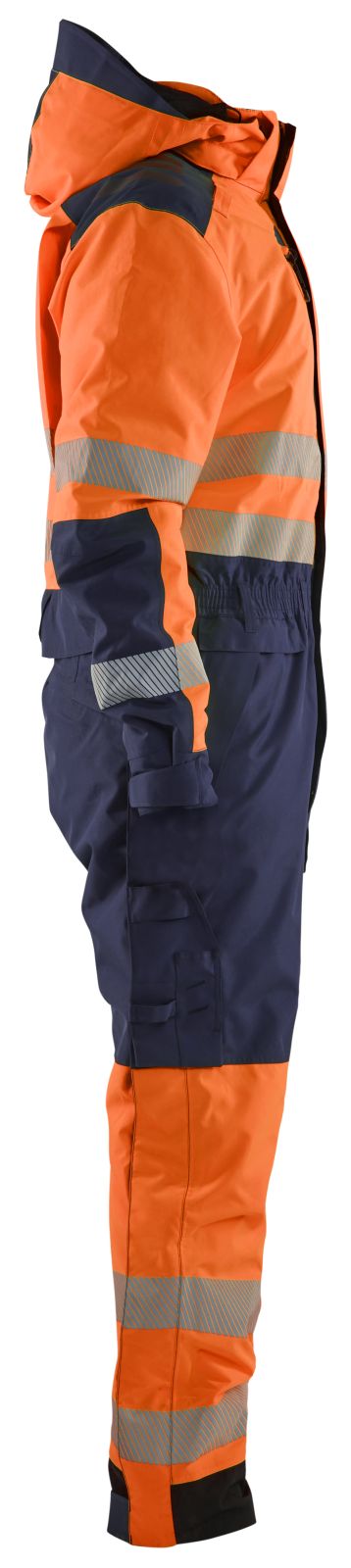 Blaklader High Vis overalls 67251977 winter HiVis waterdicht fluo oranje-marineblauw(5389)