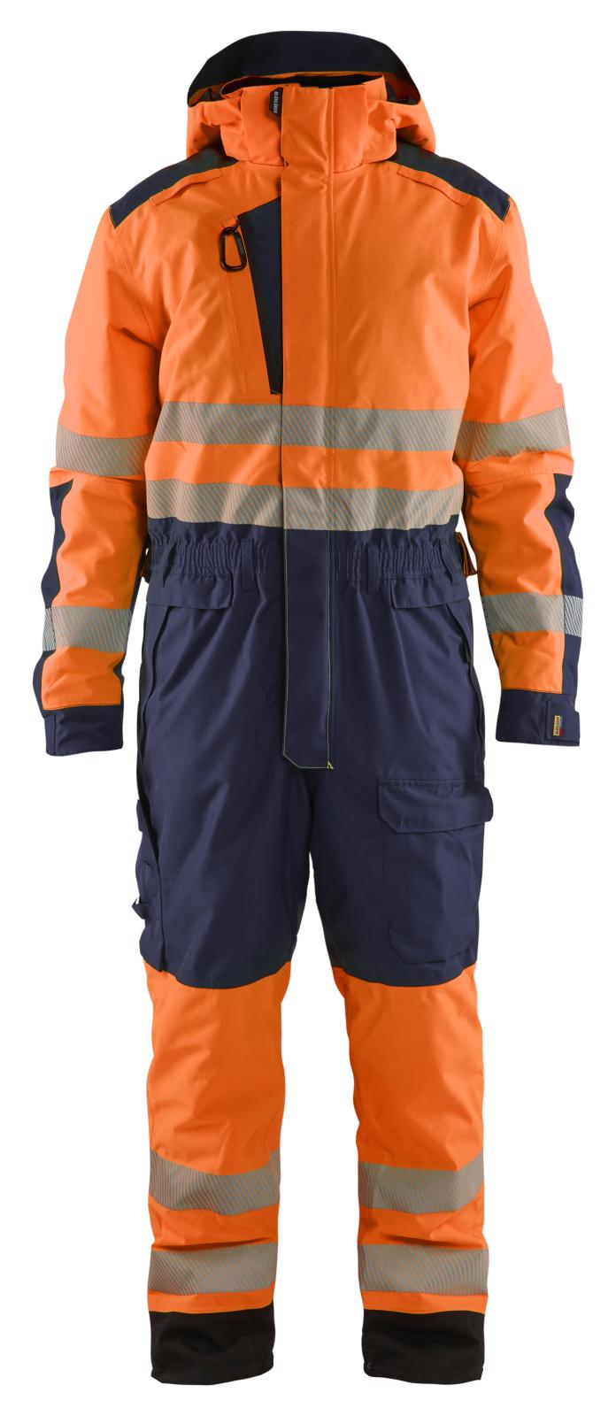 Blaklader High Vis overalls 67251977 winter HiVis waterdicht fluo oranje-marineblauw(5389)