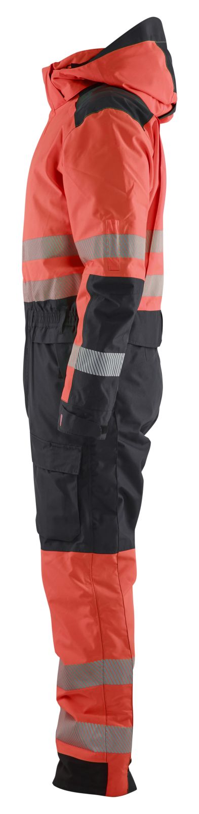 Blaklader overalls 67251977 fluo rood-zwart(5599)