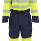 Blaklader Dames High Vis Winteroverall 67261977 fluo geel-marineblauw(3389)