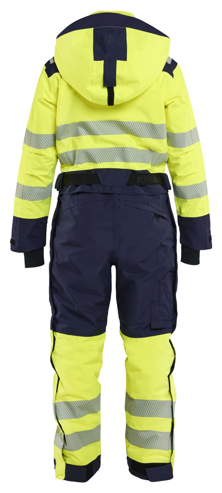 Blaklader Dames High Vis Winteroverall 67261977 fluo geel-marineblauw(3389)