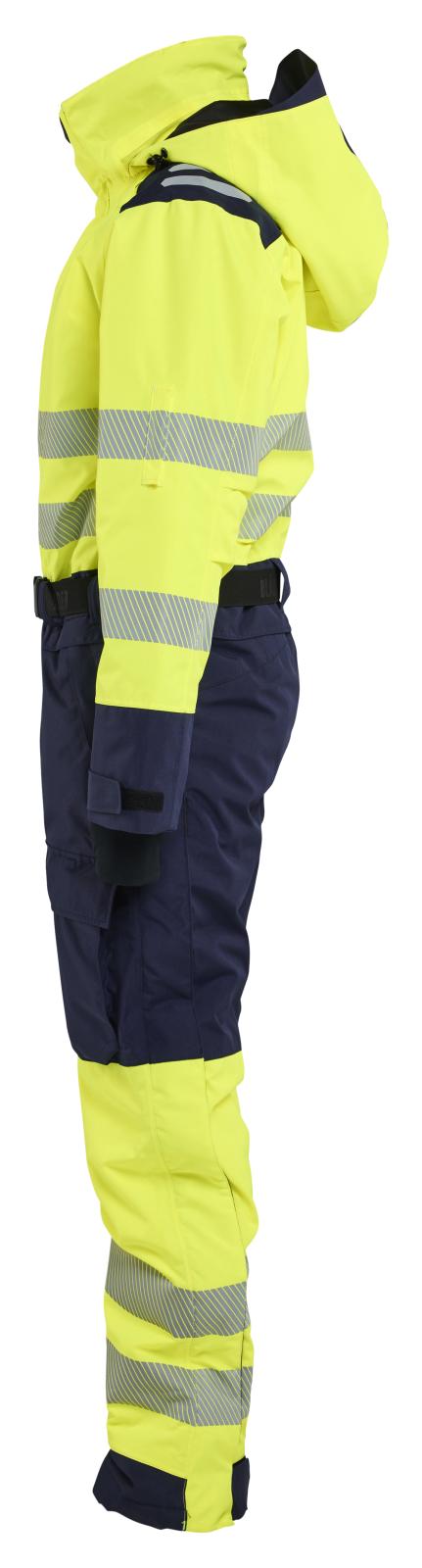 Blaklader Dames High Vis Winteroverall 67261977 fluo geel-marineblauw(3389)
