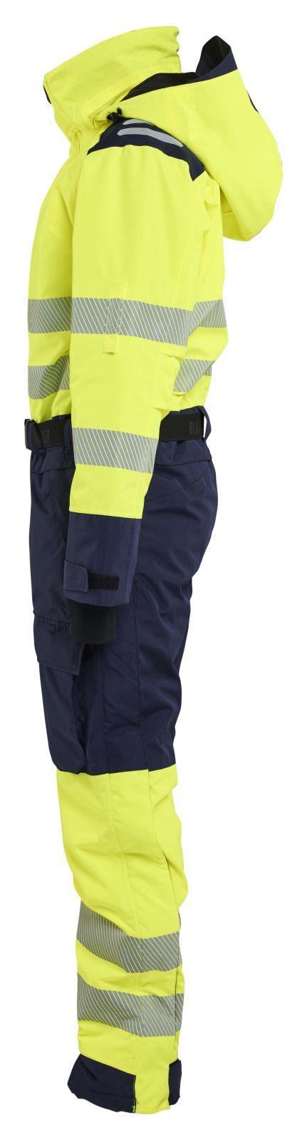 Blaklader Dames High Vis Winteroverall 67261977 fluo geel-marineblauw(3389)