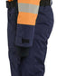 Blaklader Dames High Vis Winteroverall 67261977 fluo oranje-marineblauw(5389)