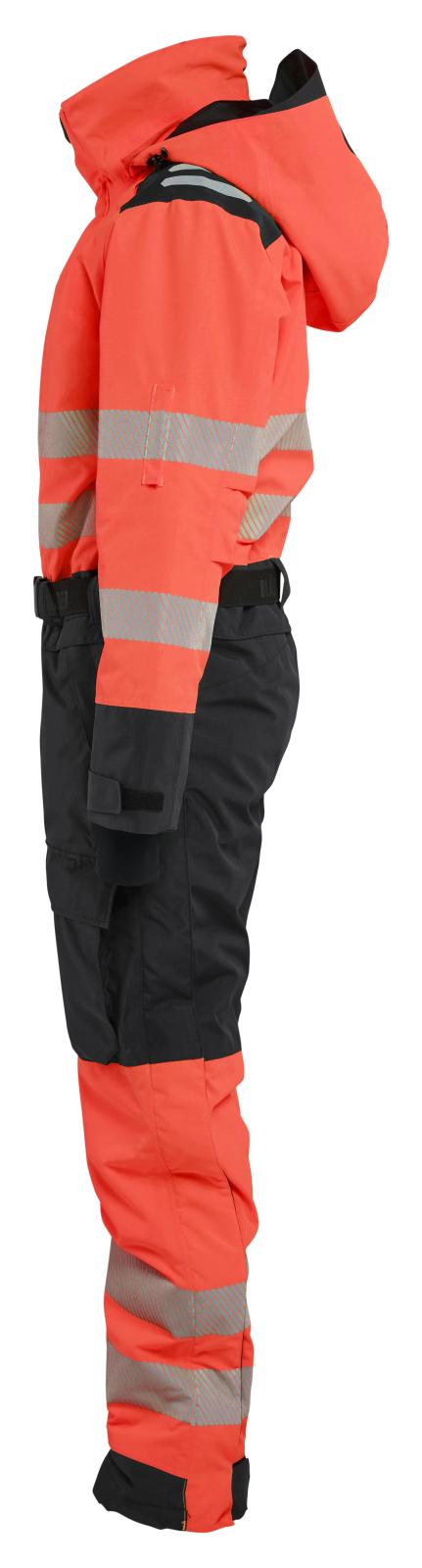 Blaklader Dames High Vis Winteroverall 67261977 fluo rood-zwart(5599)