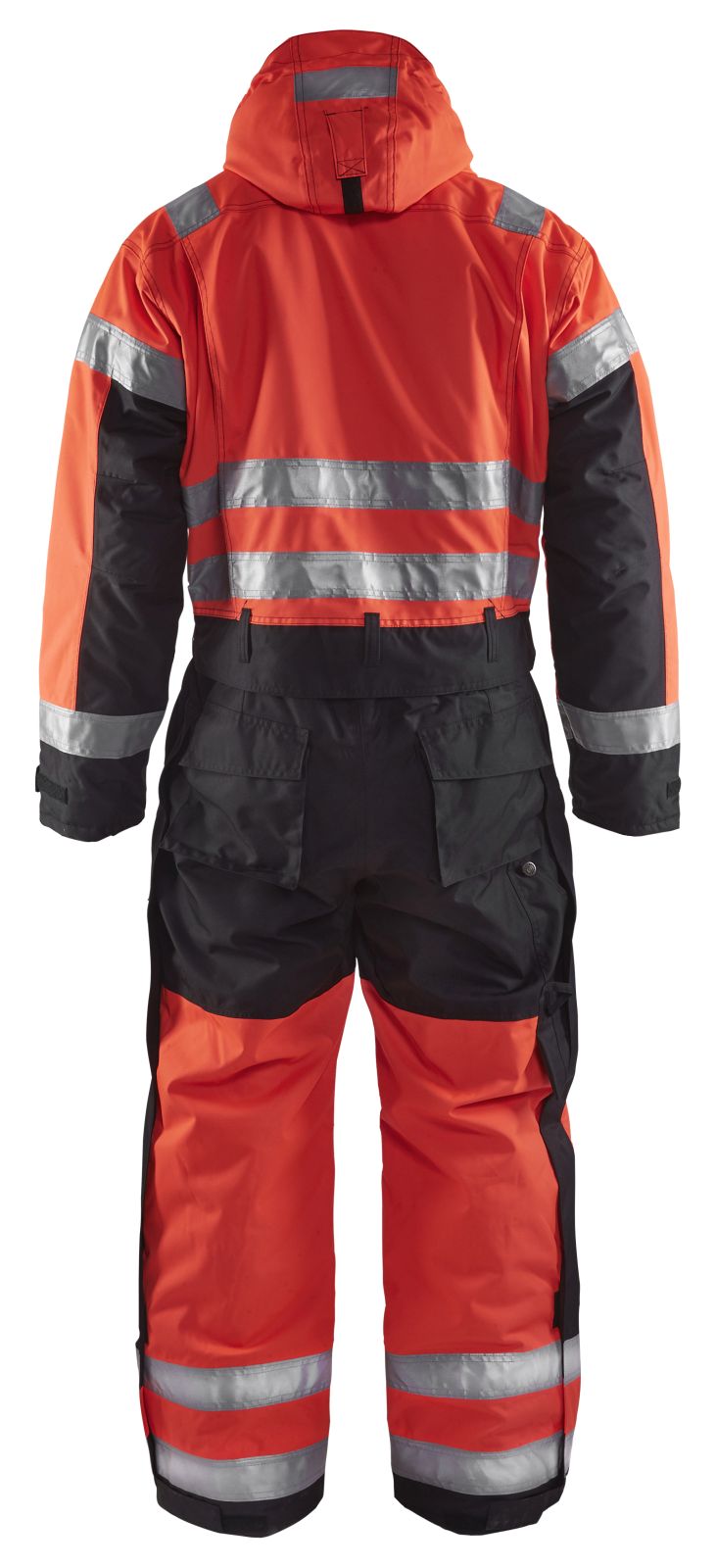 Blaklader Overalls 67631977 HiVis fluo rood-zwart(5599)