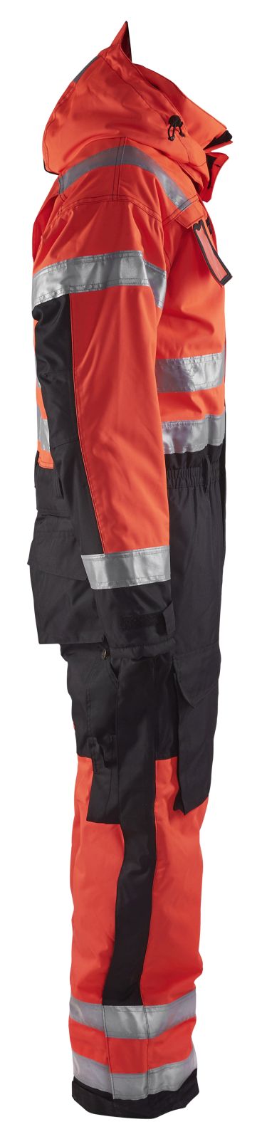 Blaklader Overalls 67631977 HiVis fluo rood-zwart(5599)