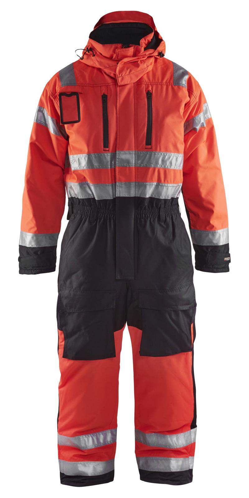 Blaklader Overalls 67631977 HiVis fluo rood-zwart(5599)