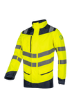 Sioen Regenjassen Birkum HiVis fluo geel-marine