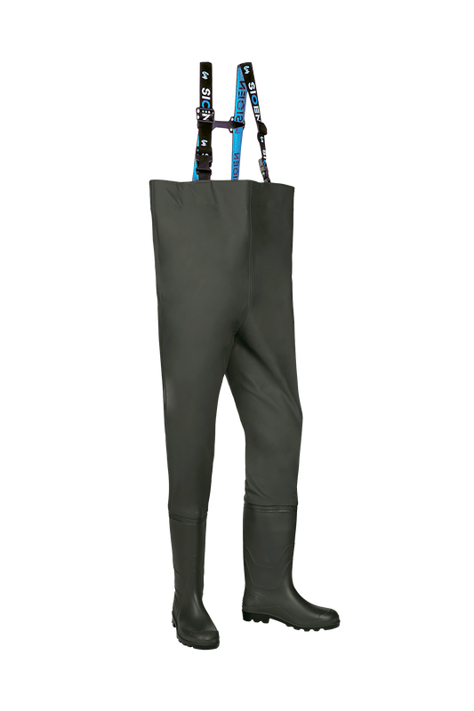 Sioen Veiligheidswaadbroek Glenroe khaki