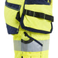 Blaklader High Vis Dames Shorts 70201648 4-weg stretch HiVis fluo geel-marineblauw(3389)