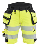 Blaklader High Vis Dames Shorts 70201648 4-weg stretch HiVis fluo geel-zwart(3399)