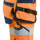 Blaklader High Vis Dames Shorts 70201648 4-weg stretch HiVis fluo oranje-marineblauw(5389)