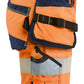 Blaklader High Vis Dames Shorts 70201648 4-weg stretch HiVis fluo oranje-marineblauw(5389)