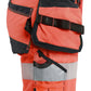 Blaklader High Vis 4-weg stretch Dames Shorts 70201648 HiVis fluo rood-zwart(5599)