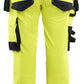 Blaklader High Vis Dames Werkbroeken 70221648 4-weg stretch HiVis fluo geel-zwart(3399)